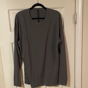 NWT Lululemon Anchor Gray Long Sleeve Fundamental T-Shirt Men’s XL